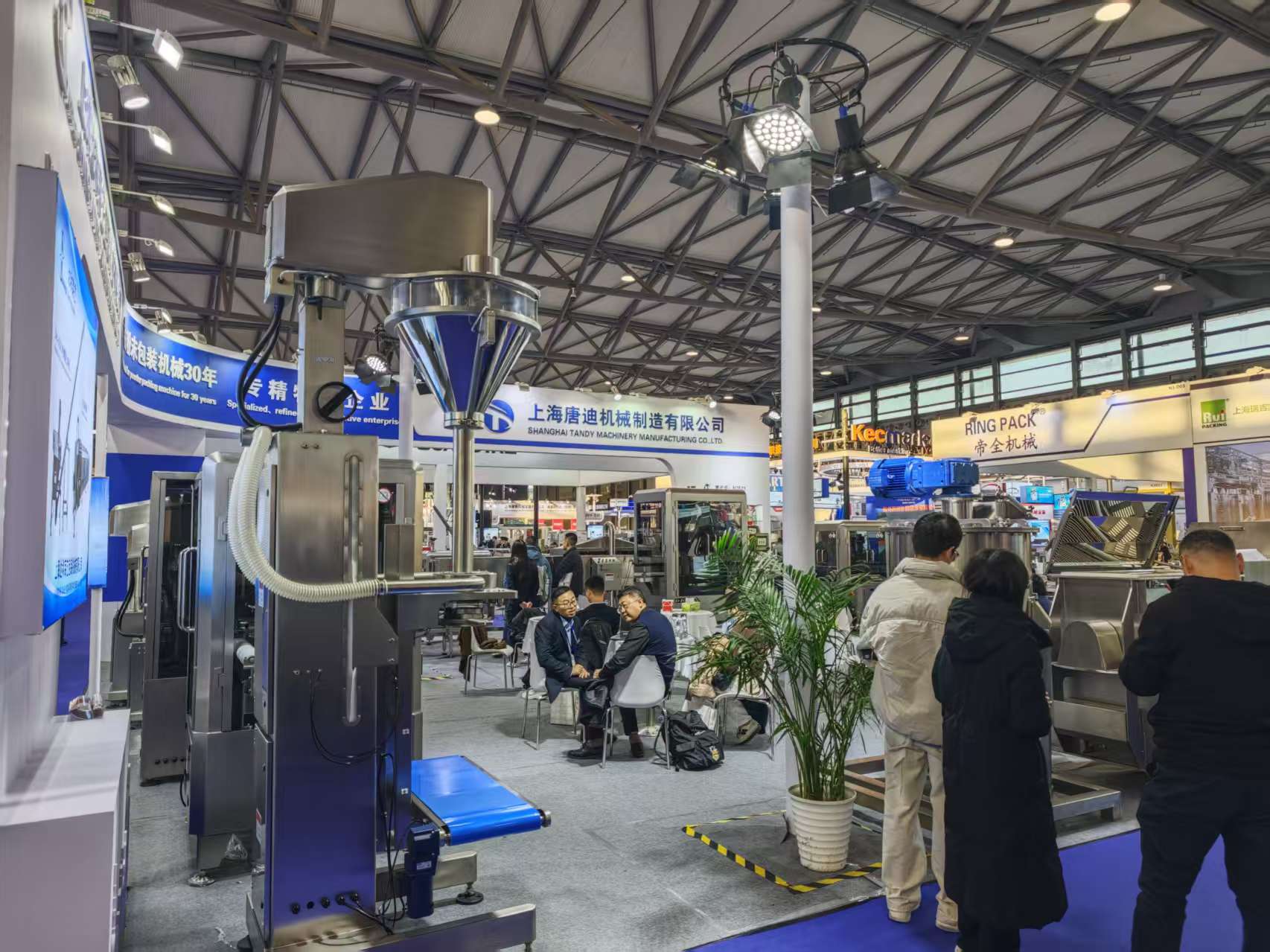 唐迪机械在swop包装世界（上海）博览会